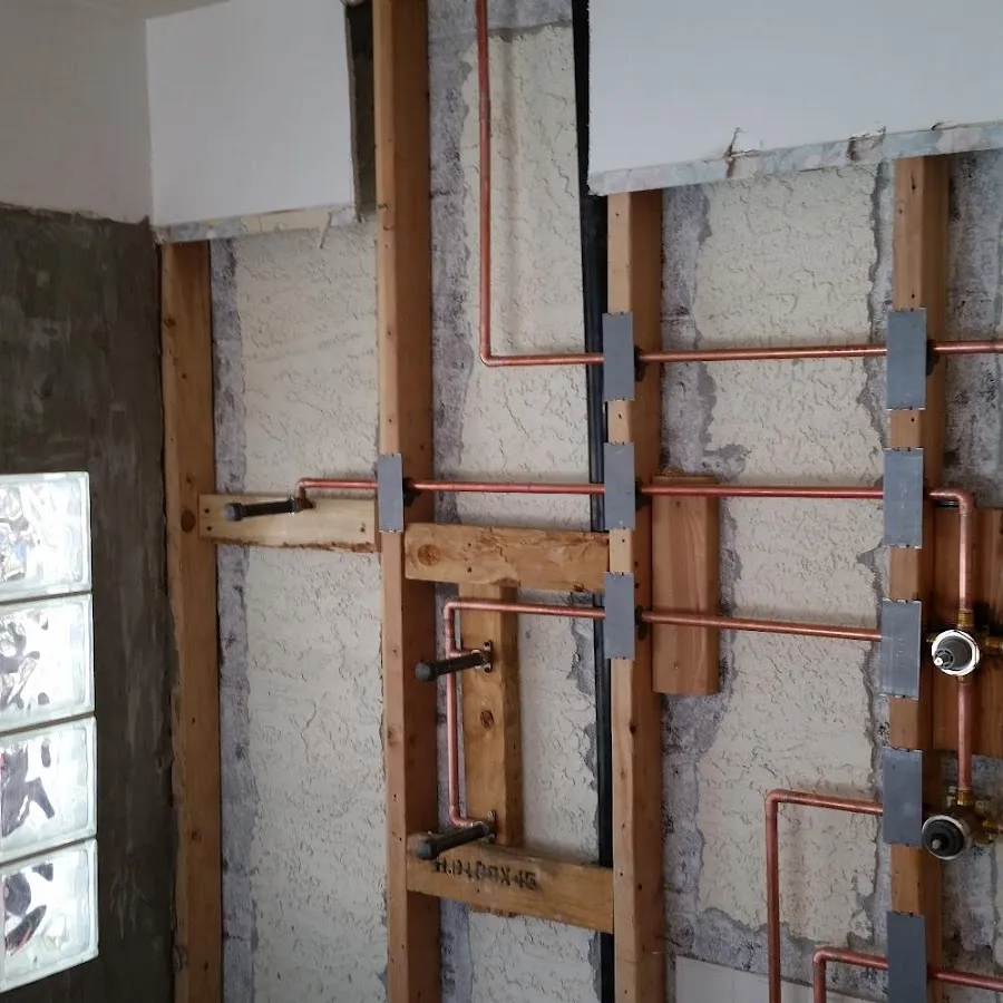 Copper pipe installation for Burst Pipe Repair in Warwick
